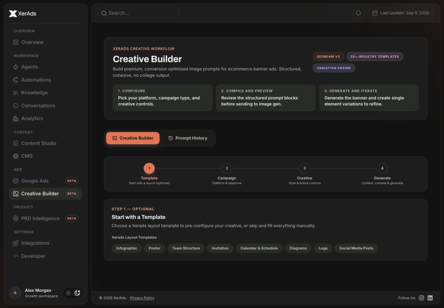 Layar Creative Builder XerAds.